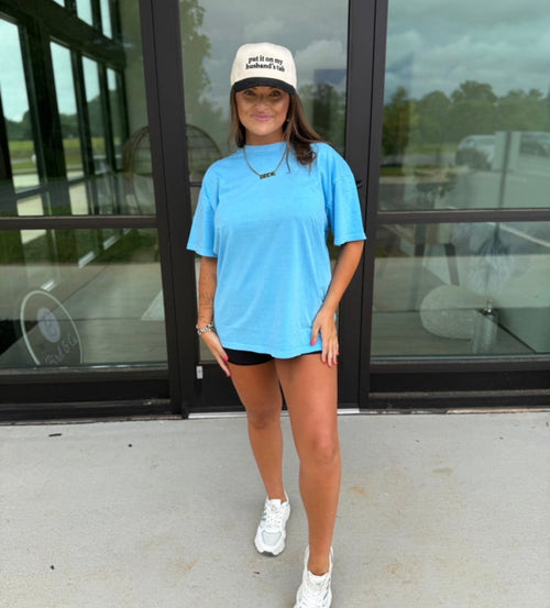 BIRDIE OVERSIZED JERSEY TEE