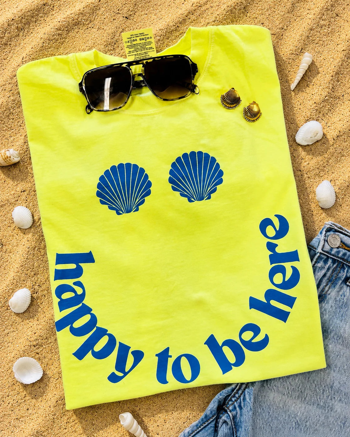 HAPPY TO BE HERE TEE