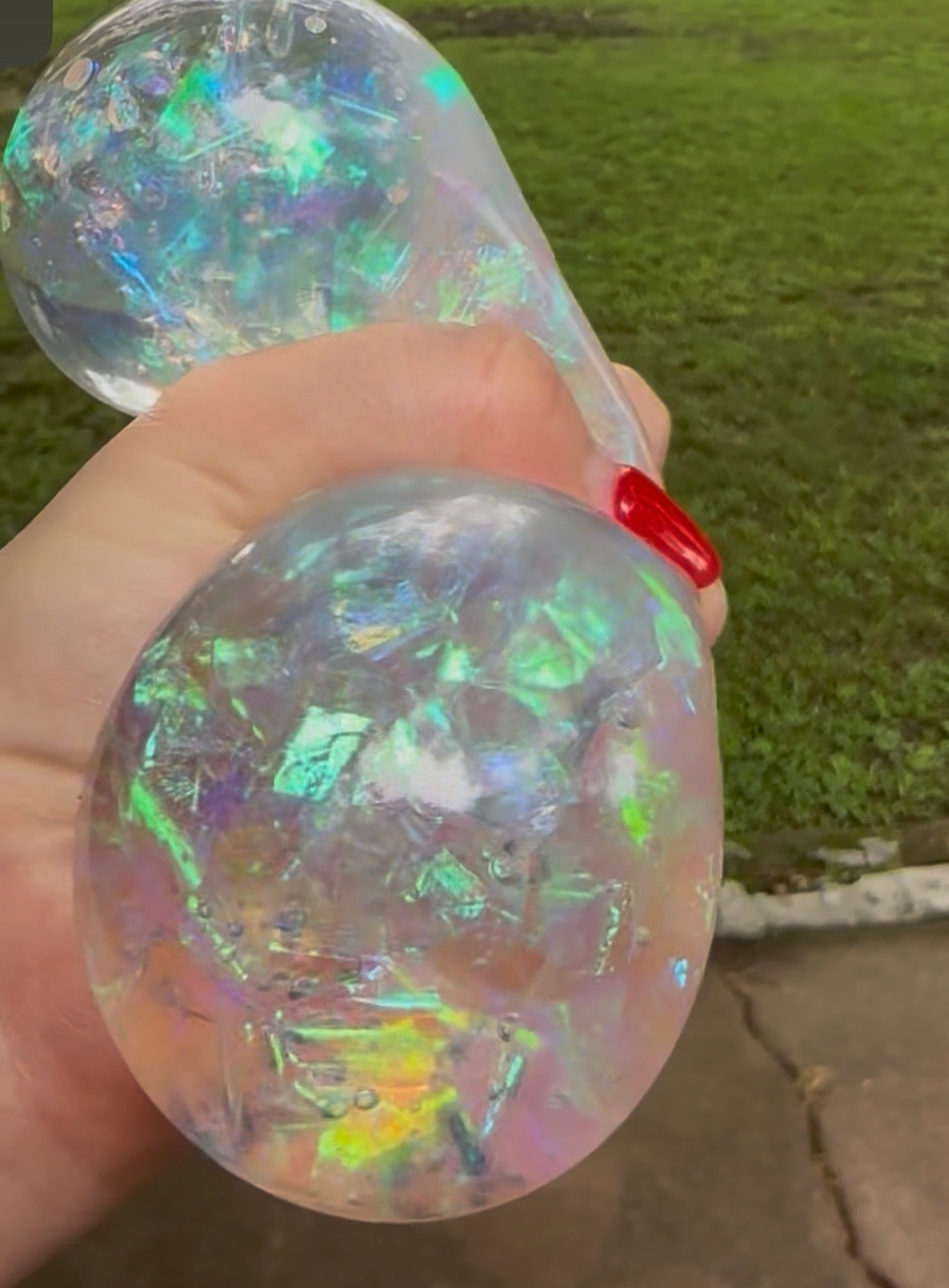 GLITTER DUMPLING SQUISHY