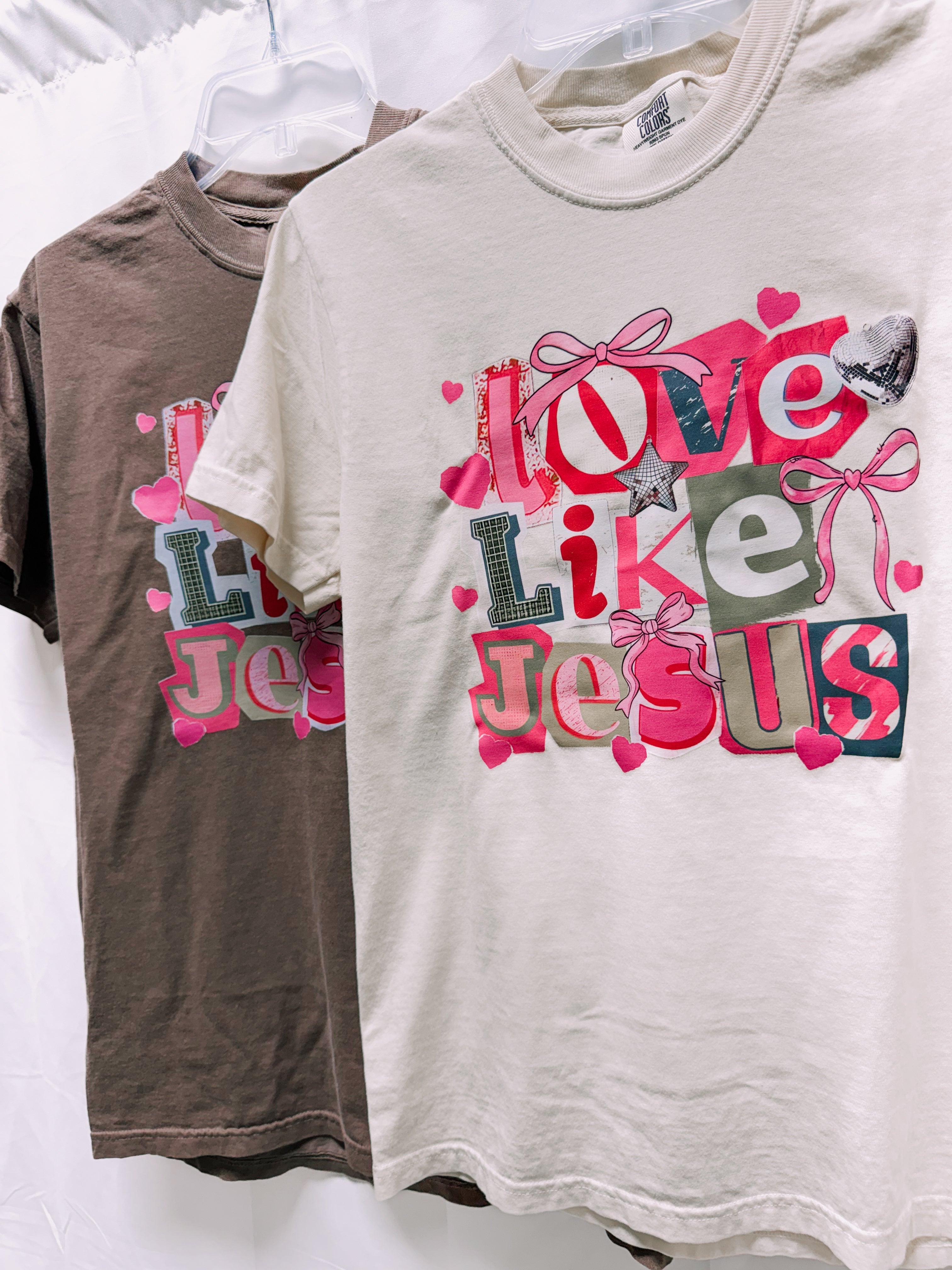 LOVE LIKE JESUS | IVORY CC TEE
